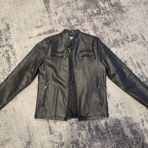 American Rag Men's Black Bomber Jacket